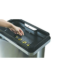 Poubelle Mirage Sensor Bin 45L Inox mat, EKO