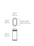 Poubelle Open Top 50L Slim, Simplehuman