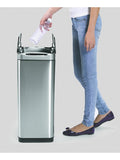Poubelle Phantom Sensor Bin 30L Inox Mat, EKO