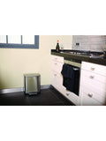 Poubelle Recycle Pedal bin E-Cube 10+9L Inox Mat,EKO